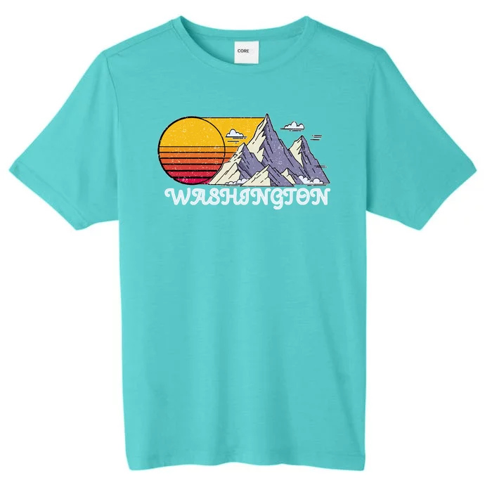 Vintage Washington State Retro ChromaSoft Performance T-Shirt