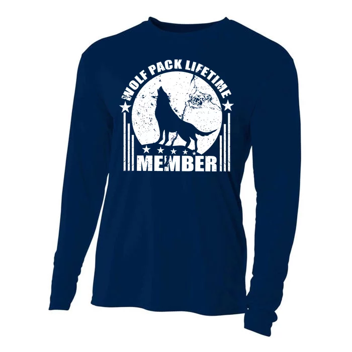 Vintage Wolf Pack Lifetime Member Cooling Performance Long Sleeve Crew