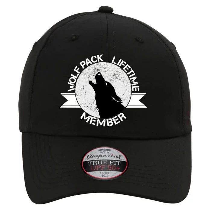 Vintage Wolf Pack Lifetime Member Emblem The Original Performance Cap