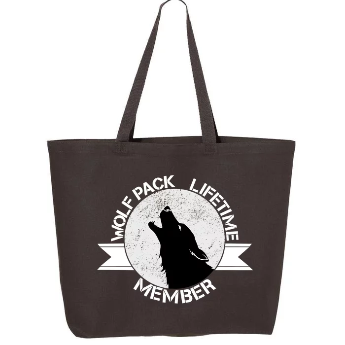 Vintage Wolf Pack Lifetime Member Emblem 25L Jumbo Tote