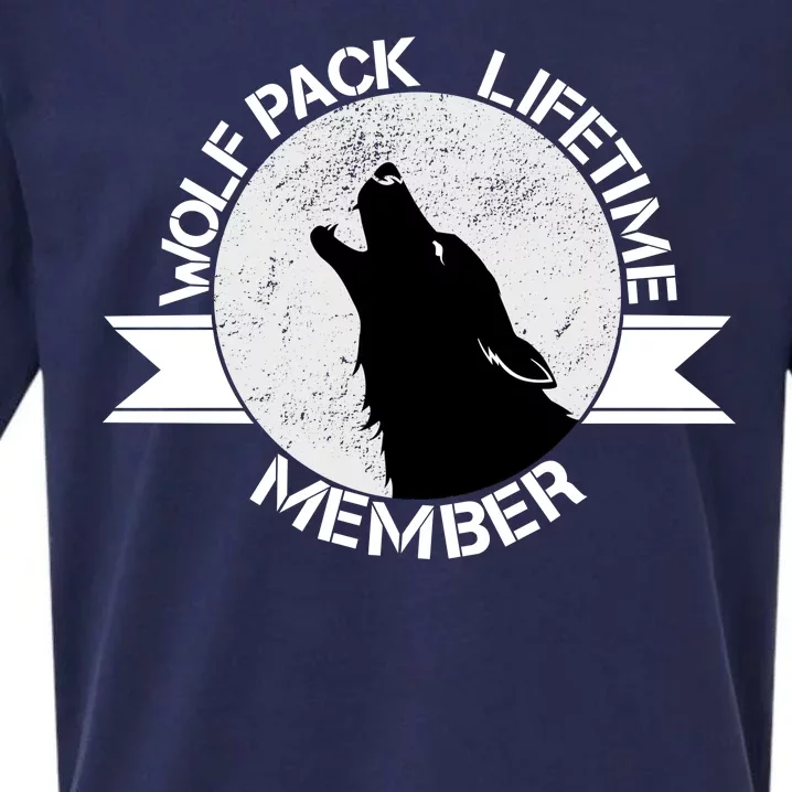 Vintage Wolf Pack Lifetime Member Emblem Sueded Cloud Jersey T-Shirt