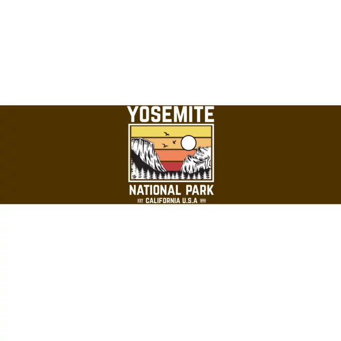 Vintage Yosemite National Park Bumper Sticker