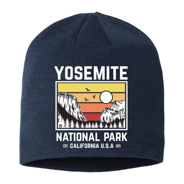 Vintage Yosemite National Park 8 1/2in Sustainable Knit Beanie