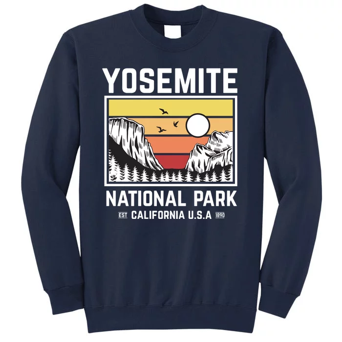 Vintage Yosemite National Park Tall Sweatshirt