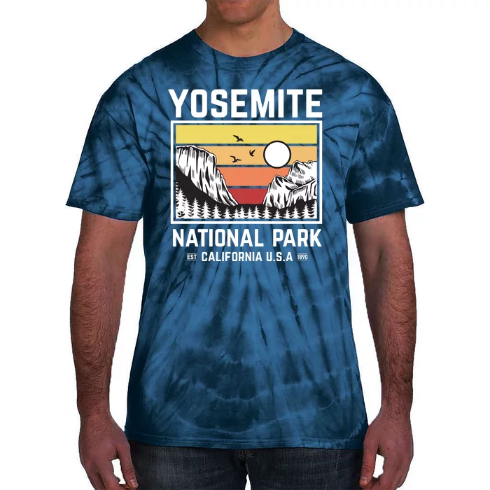 Vintage Yosemite National Park Tie-Dye T-Shirt