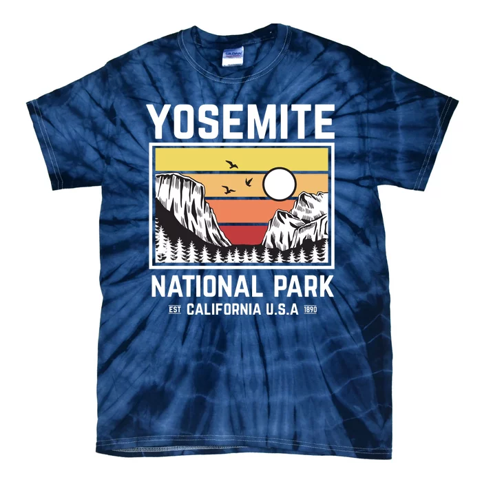 Vintage Yosemite National Park Tie-Dye T-Shirt