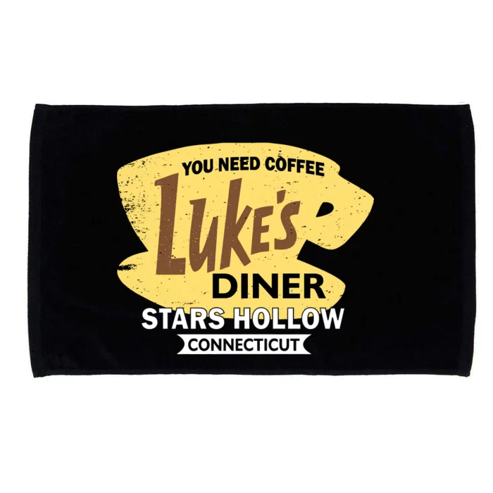 Vintge Luke's Diner Stars Hollow Connecticut Microfiber Hand Towel