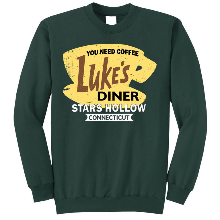 Vintge Luke's Diner Stars Hollow Connecticut Sweatshirt