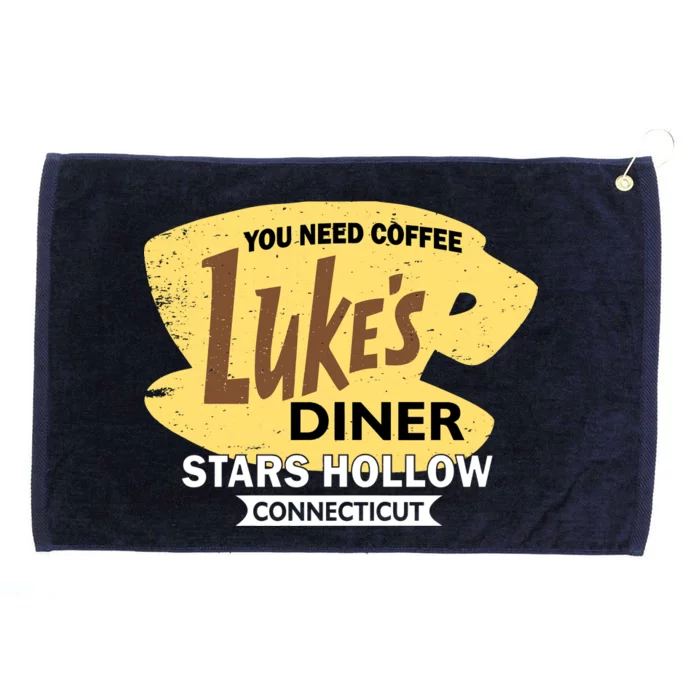 Vintge Luke's Diner Stars Hollow Connecticut Grommeted Golf Towel