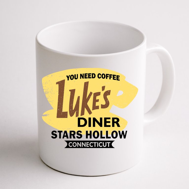 Vintge Luke's Diner Stars Hollow Connecticut Coffee Mug