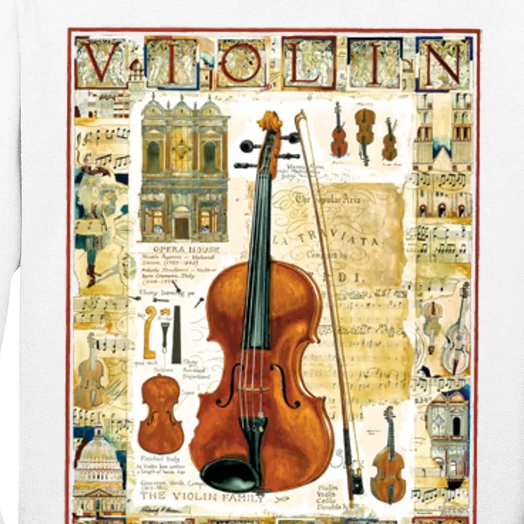 Violin Long Sleeve Shirt