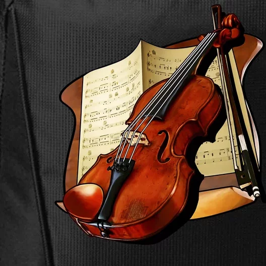 Violin and Sheet Music City Backpack