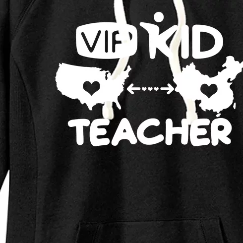 VIP Kid Teacher International Online Learning Women's Fleece Hoodie