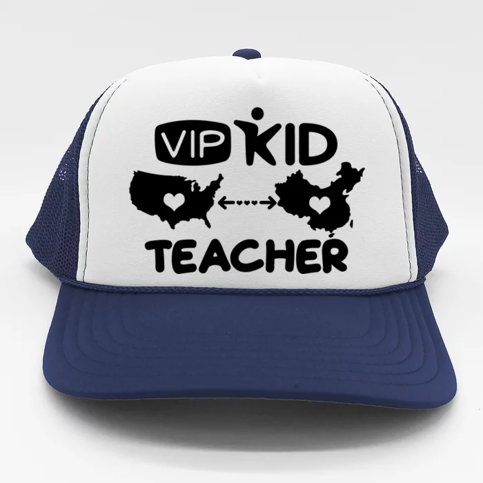 VIP Kid Teacher International Online Learning Trucker Hat