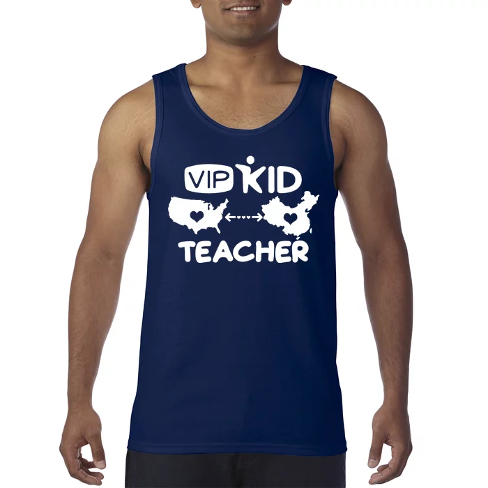 VIP Kid Teacher International Online Learning Tank Top