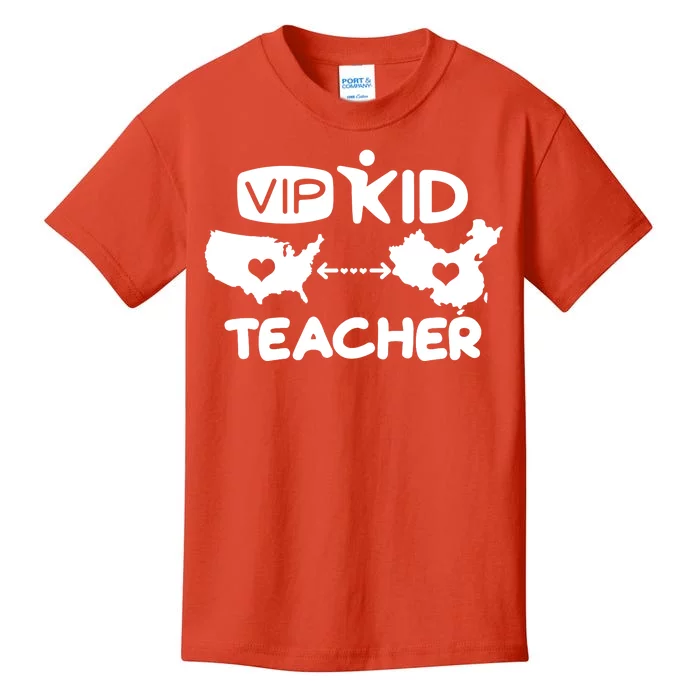 VIP Kid Teacher International Online Learning Kids T-Shirt