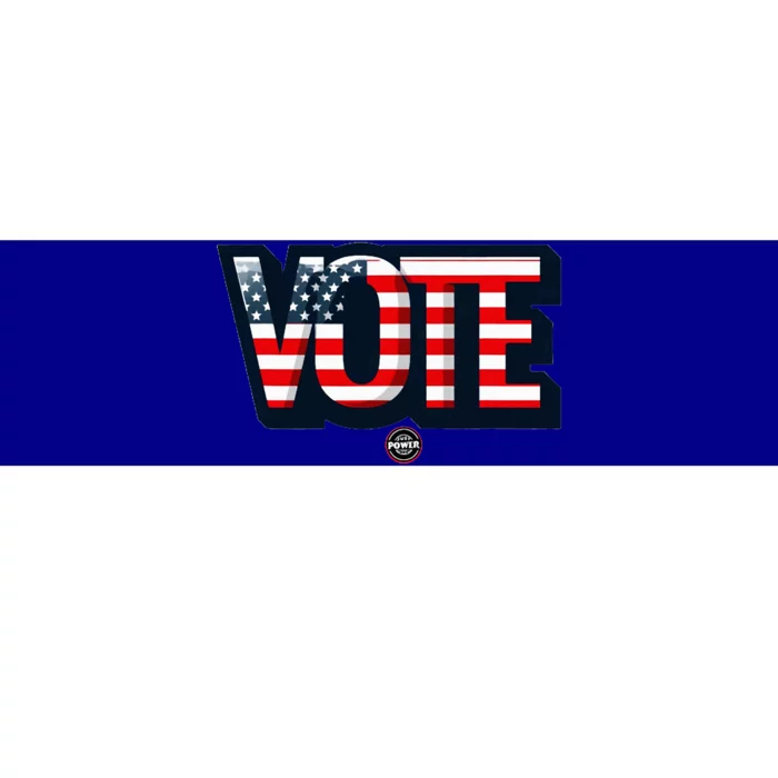 Voting Is Patriotic Bumper Sticker