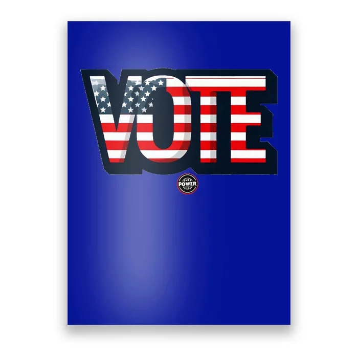 Voting Is Patriotic Poster