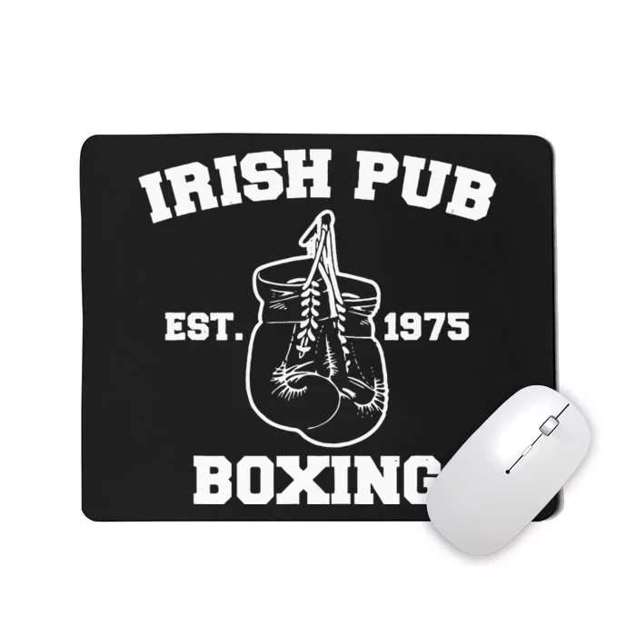 Vintage Irish Pub Est 1975 Boxing Day Mousepad