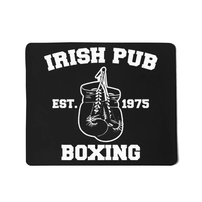 Vintage Irish Pub Est 1975 Boxing Day Mousepad