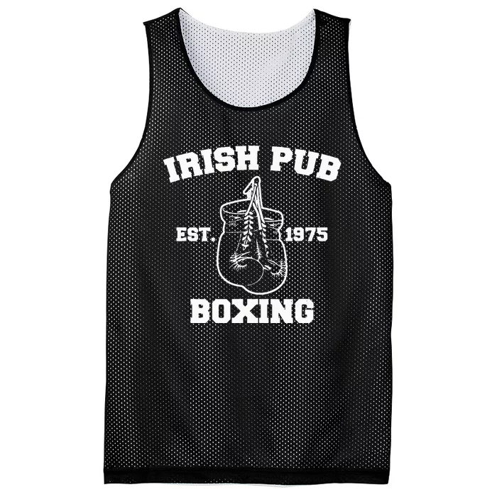 Vintage Irish Pub Est 1975 Boxing Day Mesh Reversible Basketball Jersey Tank