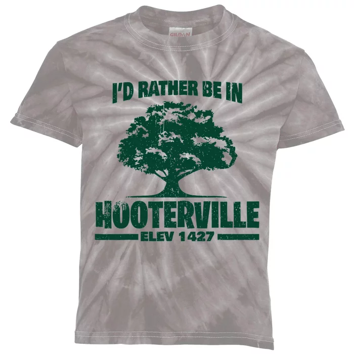 Vintage ID Rather Be In Hooterville 1427 Kids Tie-Dye T-Shirt