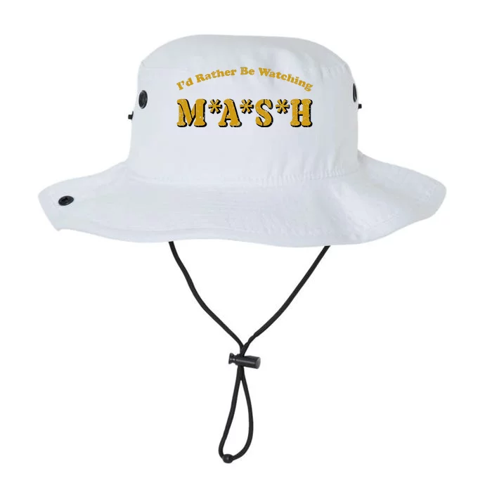 Vintage Id Rather Be Watching Legacy Cool Fit Booney Bucket Hat