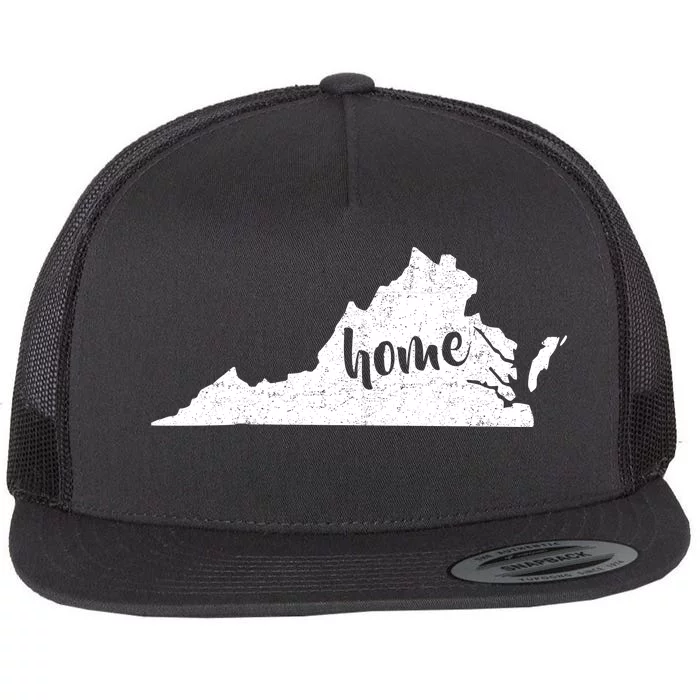 Virginia Home State Flat Bill Trucker Hat