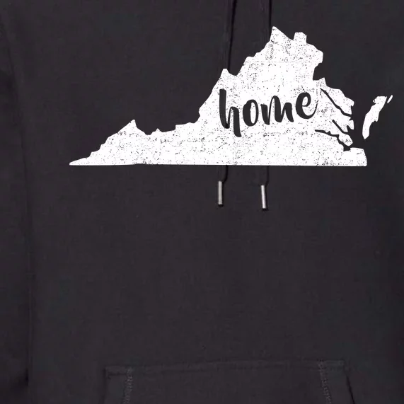 Virginia Home State Premium Hoodie