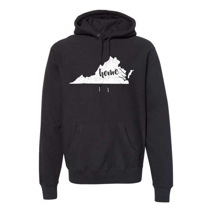 Virginia Home State Premium Hoodie