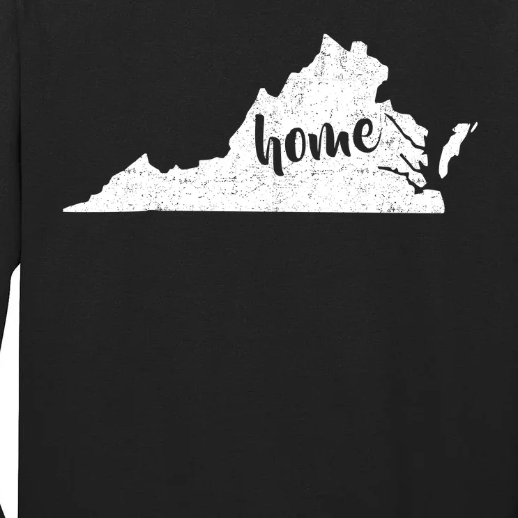 Virginia Home State Tall Long Sleeve T-Shirt