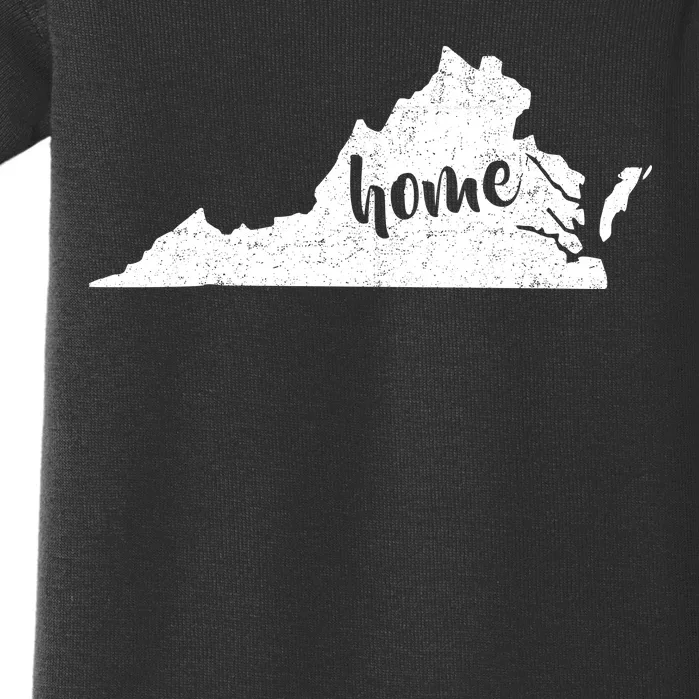 Virginia Home State Baby Bodysuit