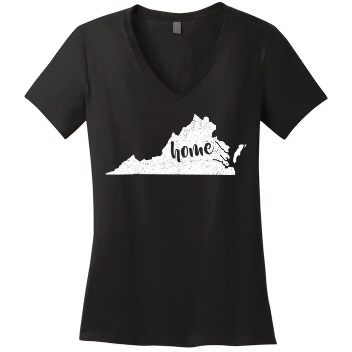 Virginia Home State Women's V-Neck T-Shirt