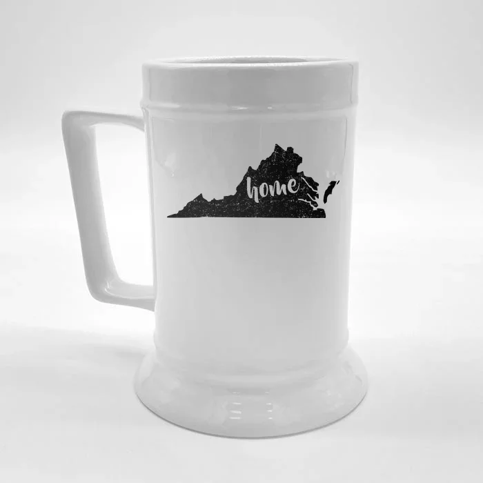 Virginia Home State Front & Back Beer Stein