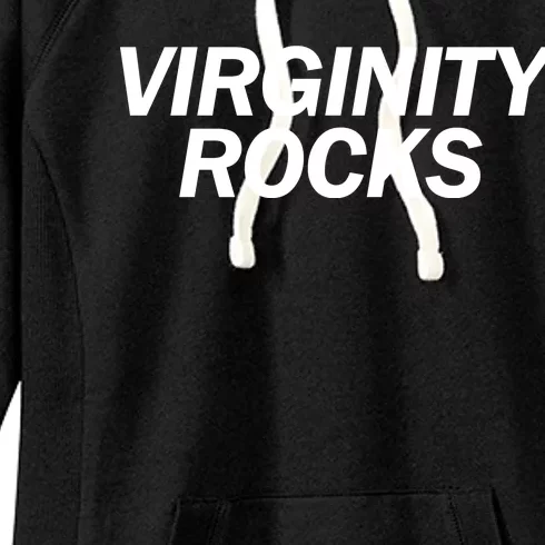 Virginity Rocks Women's Fleece Hoodie