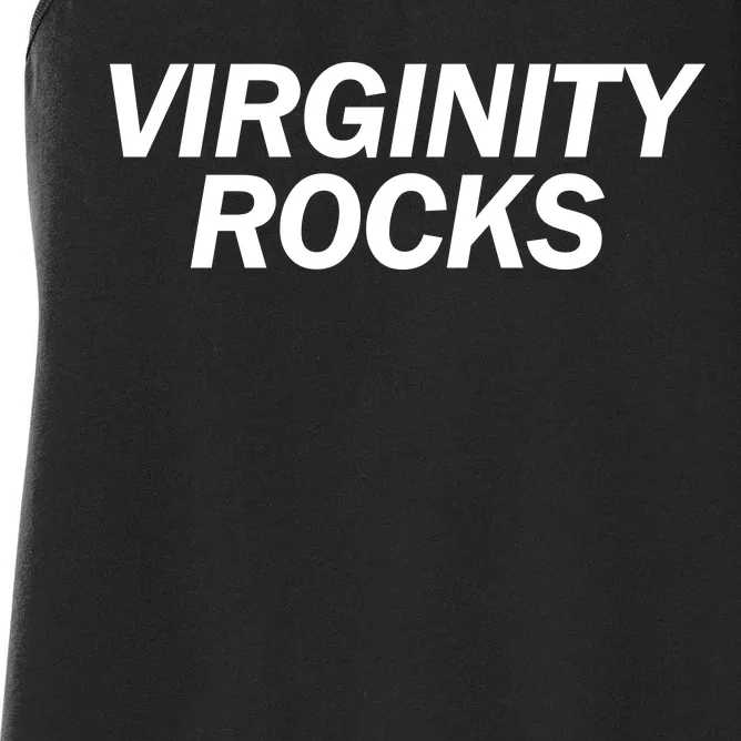 Virginity Rocks Women's Racerback Tank