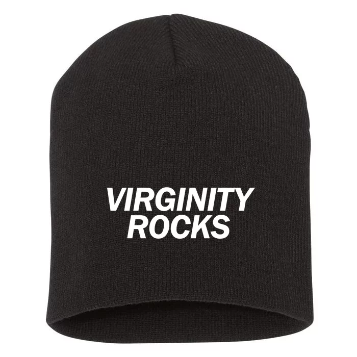 Virginity Rocks Short Acrylic Beanie