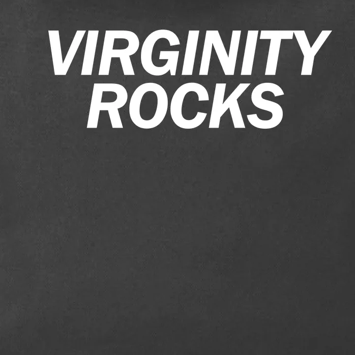 Virginity Rocks Zip Tote Bag