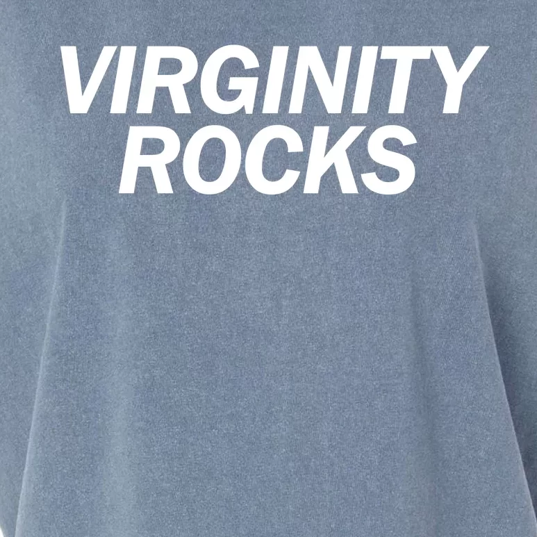 Virginity Rocks Garment-Dyed Women's Muscle Tee