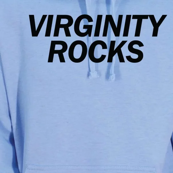 Virginity Rocks Unisex Surf Hoodie