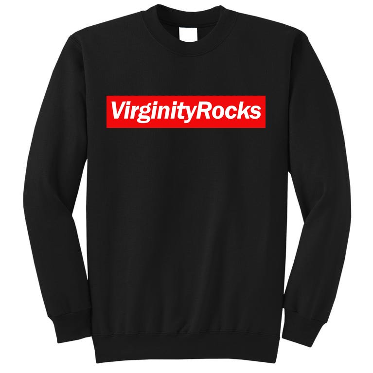 Virginity Rocks Box Logo Sweatshirt