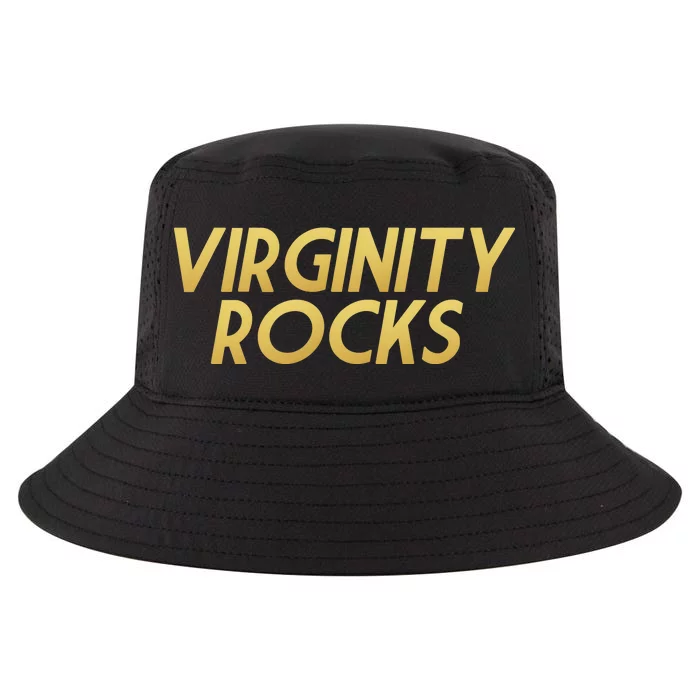 Virginity Rocks Gold Limited Edition Cool Comfort Performance Bucket Hat