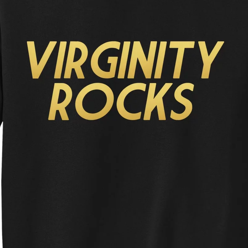 Virginity Rocks Gold Limited Edition Sweatshirt