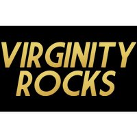 Virginity Rocks Gold Limited Edition Bumper Sticker