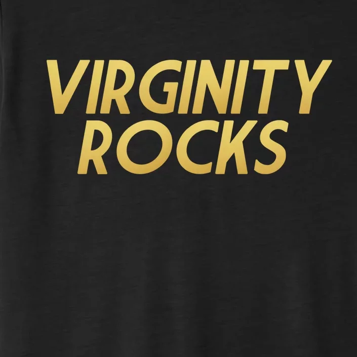 Virginity Rocks Gold Limited Edition ChromaSoft Performance T-Shirt