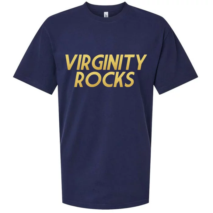 Virginity Rocks Gold Limited Edition Sueded Cloud Jersey T-Shirt