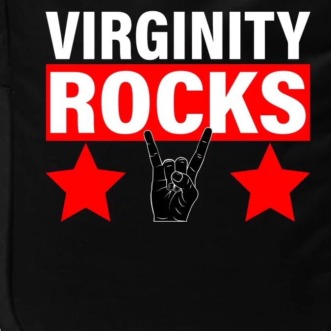 Virginity Rocks Hand Sign Impact Tech Backpack