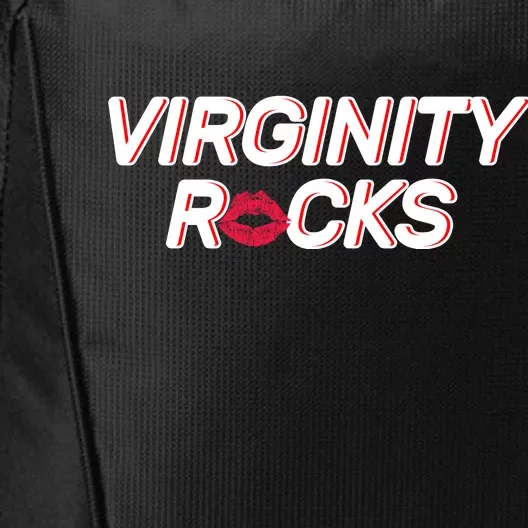 Virginity Rocks Kiss Lips City Backpack