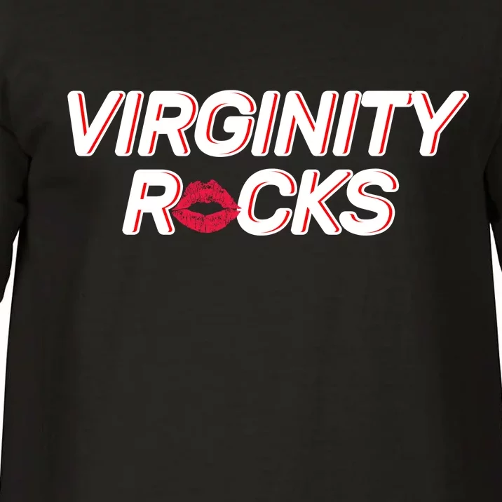 Virginity Rocks Kiss Lips Comfort Colors T-Shirt