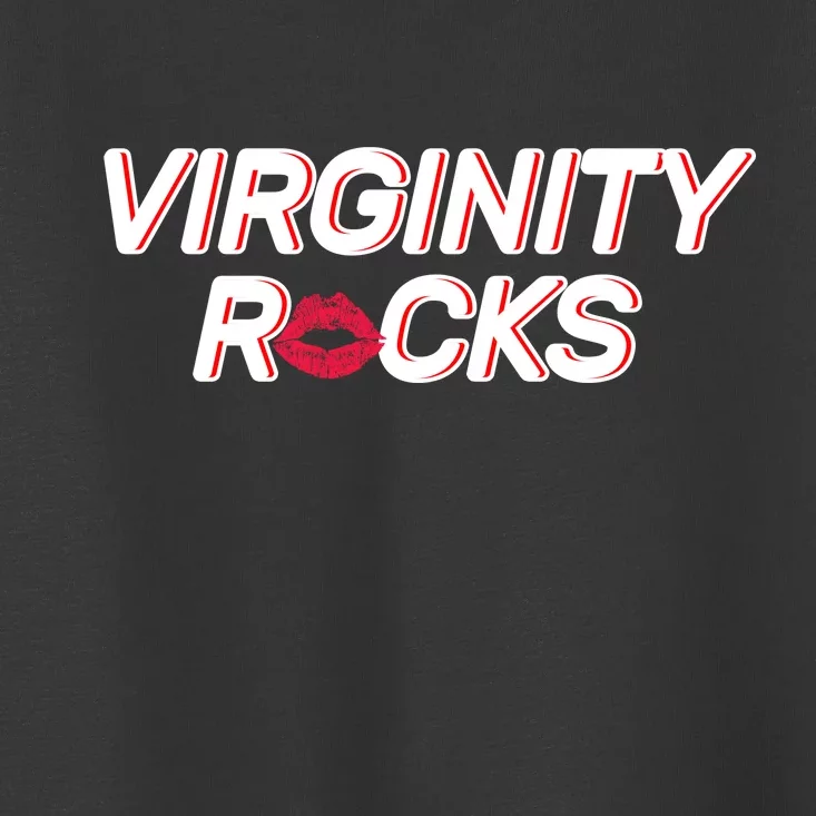 Virginity Rocks Kiss Lips Toddler T-Shirt